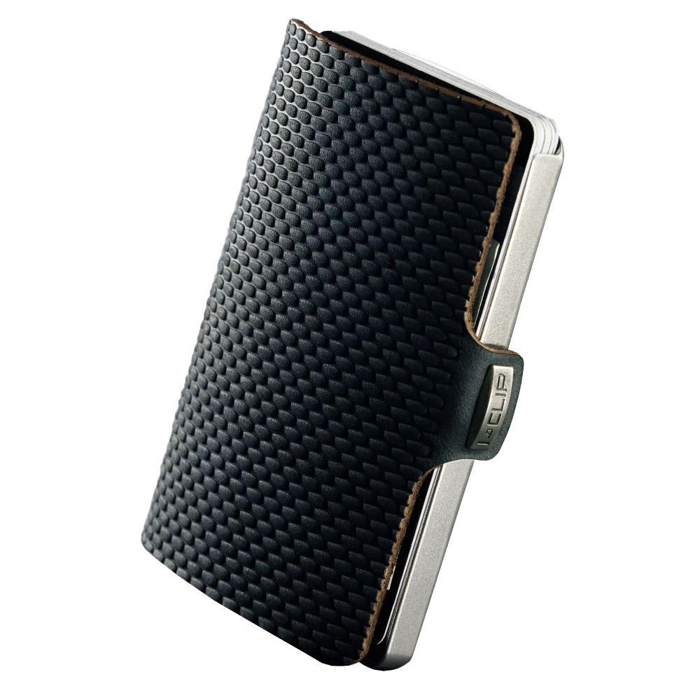 I-CLIP Steel Blasted Milanaise Black