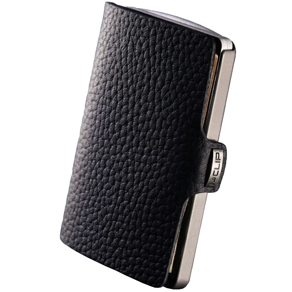 I-CLIP Titanium Blasted Pure Black