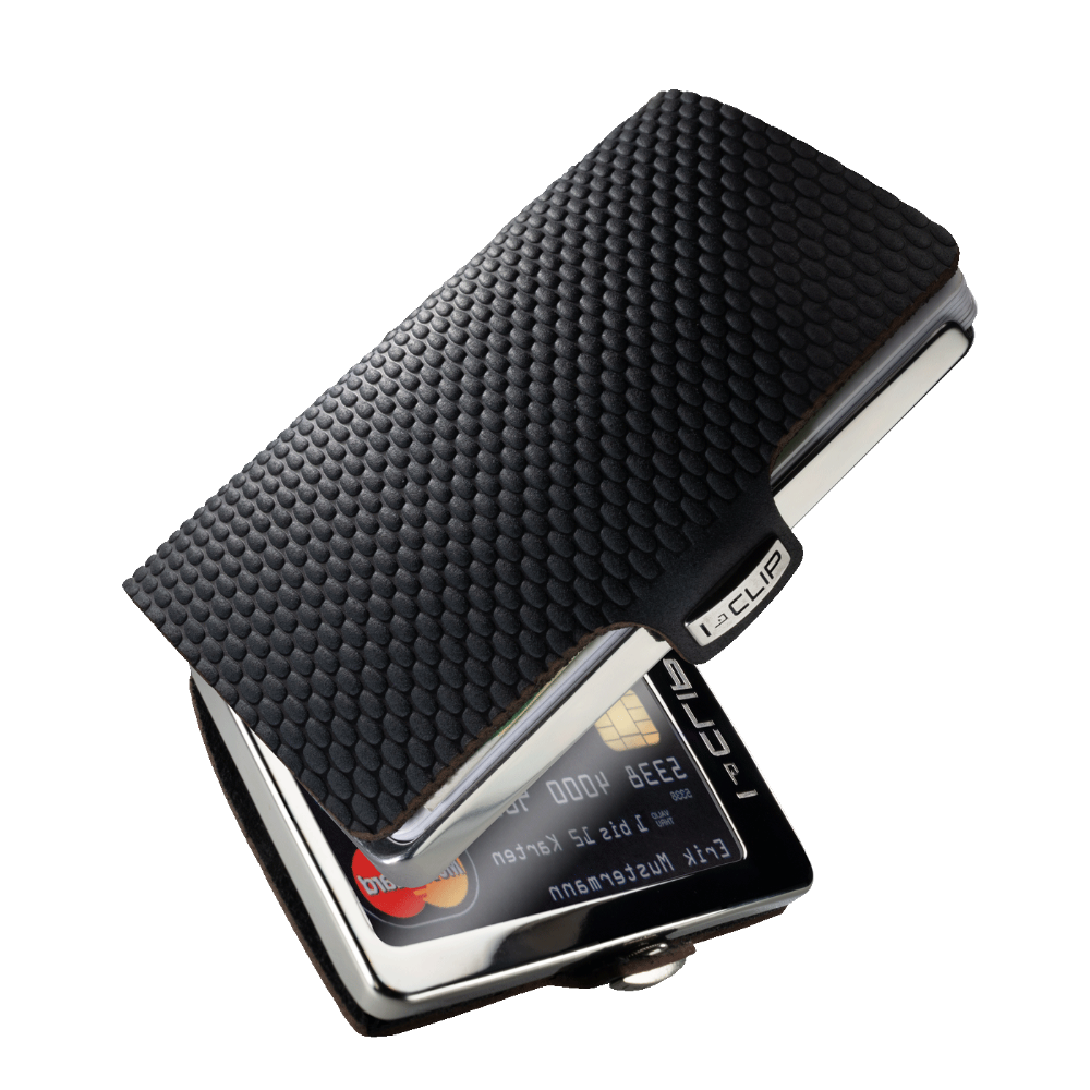 I-CLIP Steel Polished Milanaise Black I-CLIP Steel Polished Milanaise Black