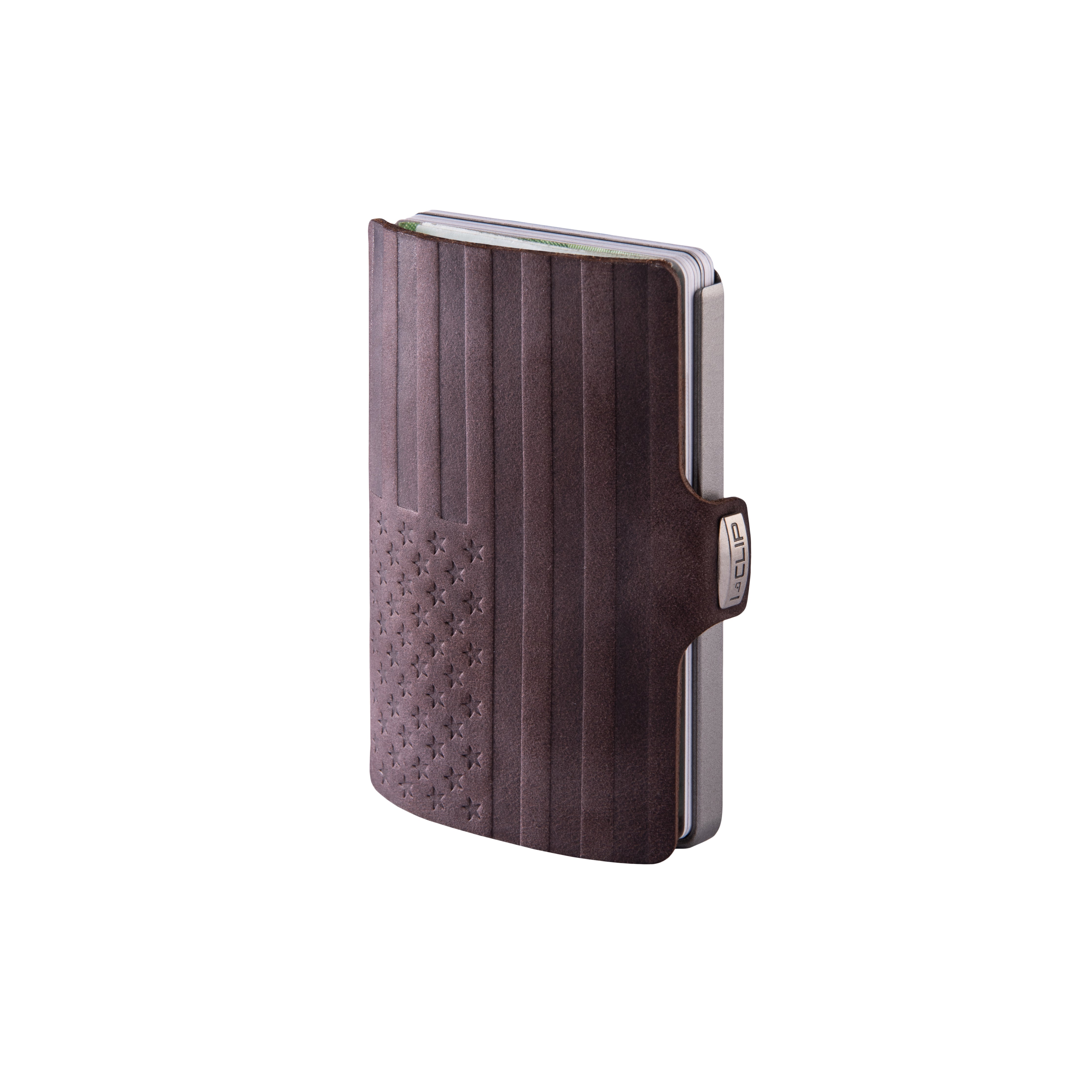 'Merica - Brown / Metallic Gray Frame - I-CLIP