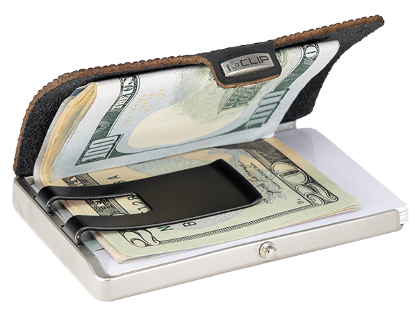 I-CLIP Steel Blasted Milanaise Black