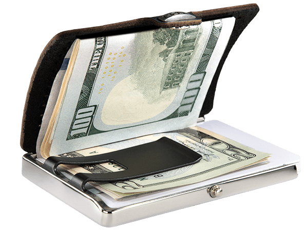 I-CLIP Steel Polished Double Globe Black