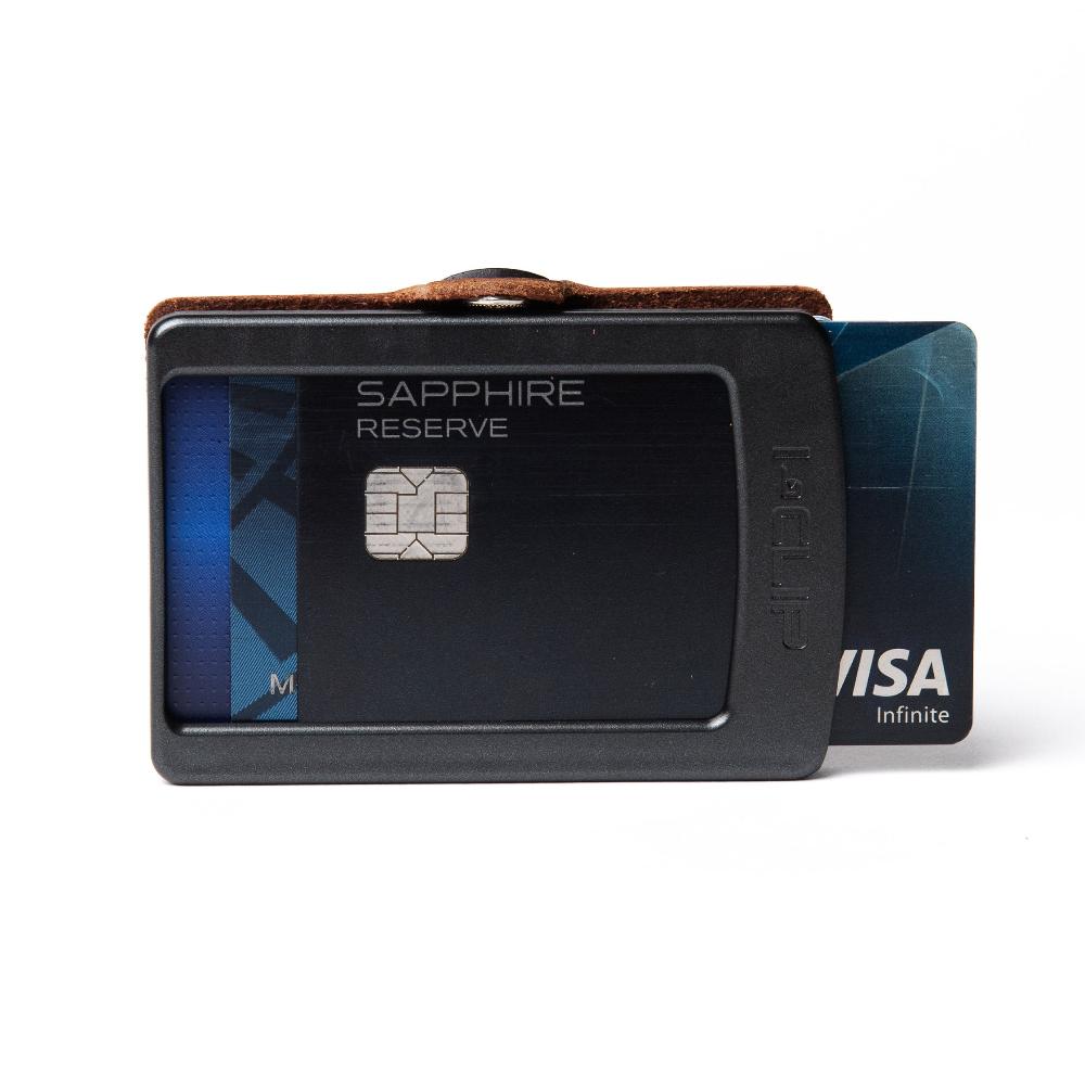 AdvantageR Leather - Oak / Gunmetal Black Frame - I-CLIP