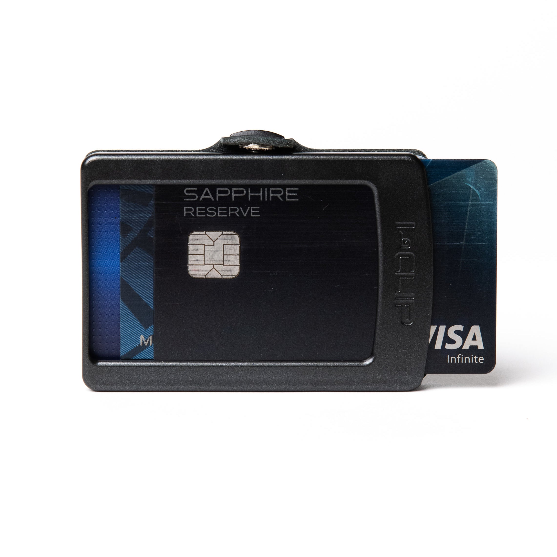 Soft Touch Leather - Slate / Gunmetal Black Frame - I-CLIP