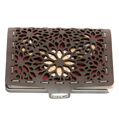 I-CLIP Original Silver with Coin Pouch Lei