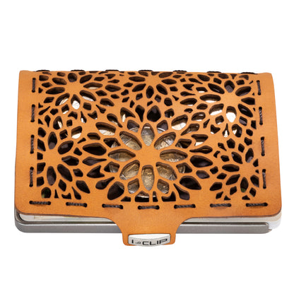I-CLIP Original Silver with Coin Pouch Sandflower