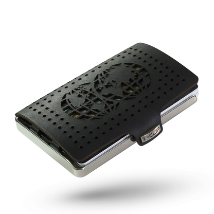 I-CLIP Steel Polished Double Globe Black