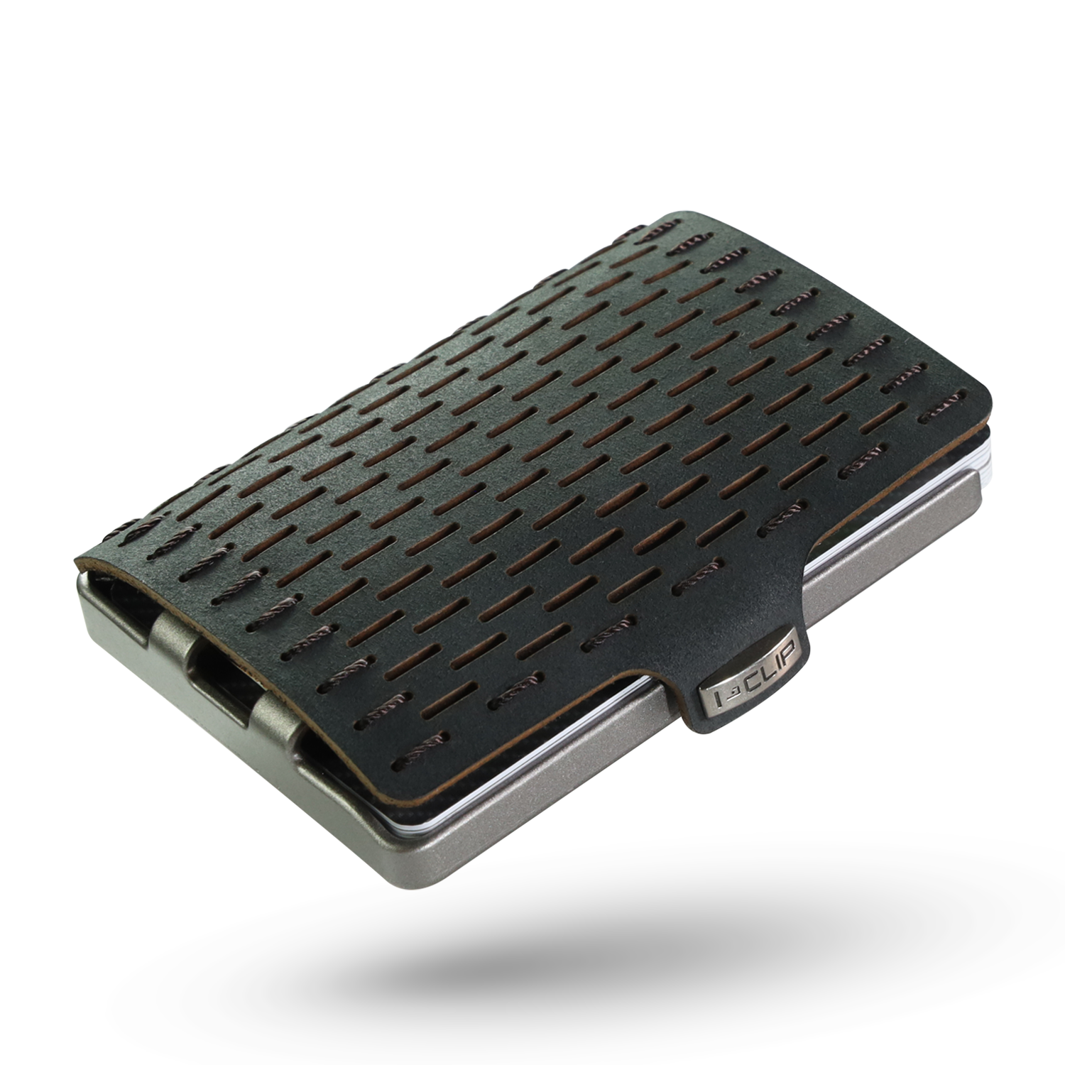 I-CLIP Original Silver with Coin Pouch Black