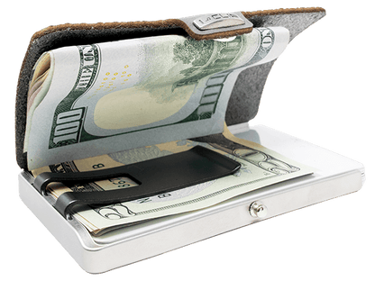 I-CLIP Steel Blasted Milanaise Urban Grey