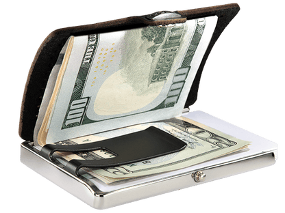 I-CLIP Steel Polished Double Globe Black