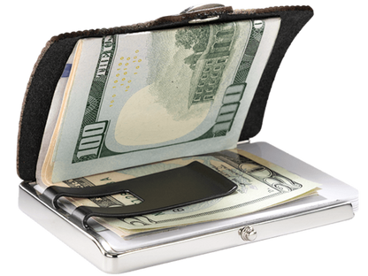 I-CLIP Steel Polished Milanaise Black