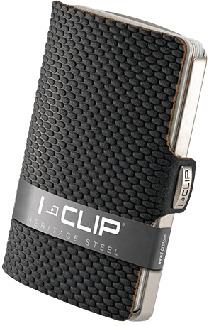 I-CLIP Steel Blasted Milanaise Black