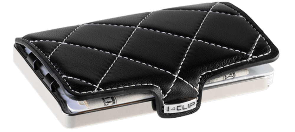 I-CLIP Titanium Polished RS Sleek Black/White