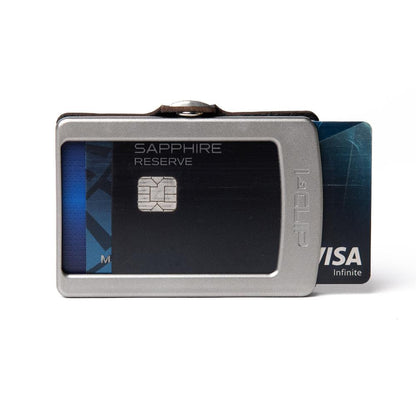 AdvantageR Leather - Black / Metallic Gray Frame - I-CLIP 