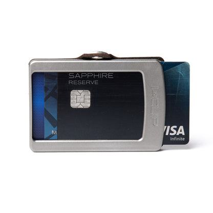 Soft Touch Leather - Olive / Metallic Gray Frame - I-CLIP 