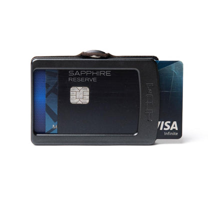 AdvantageR Leather - Black / Gunmetal Black Frame - I-CLIP 