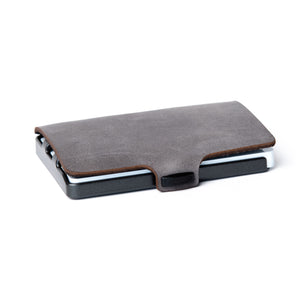 Soft Touch Leather - Slate / Gunmetal Black Frame - I-CLIP 