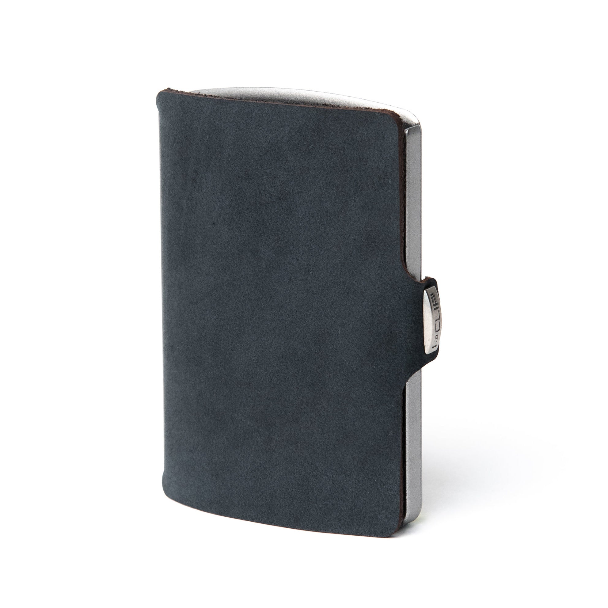 Soft Touch Leather - Black / Metallic Gray Frame - I-CLIP 
