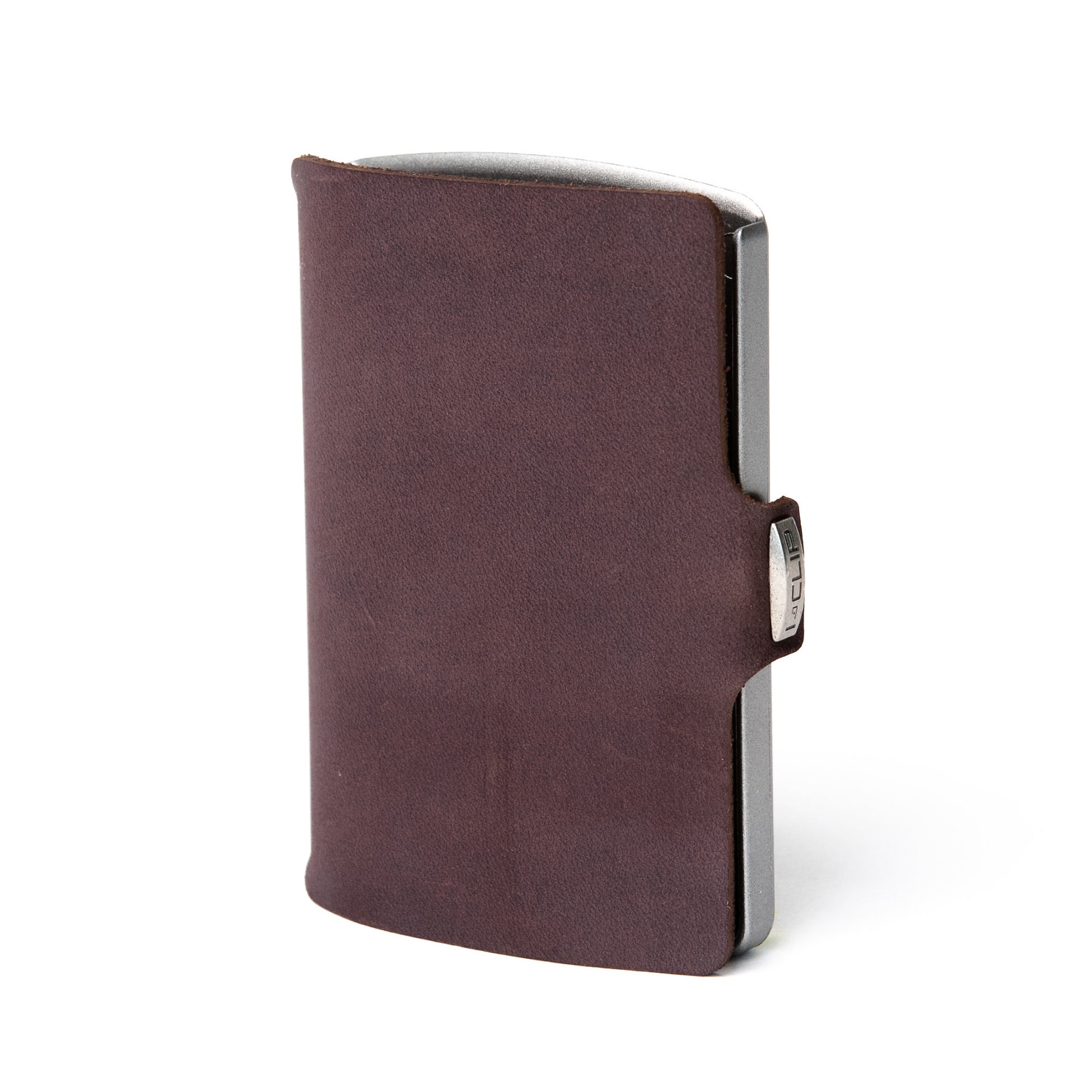 Soft Touch Leather - Brown / Metallic Gray Frame - I-CLIP 